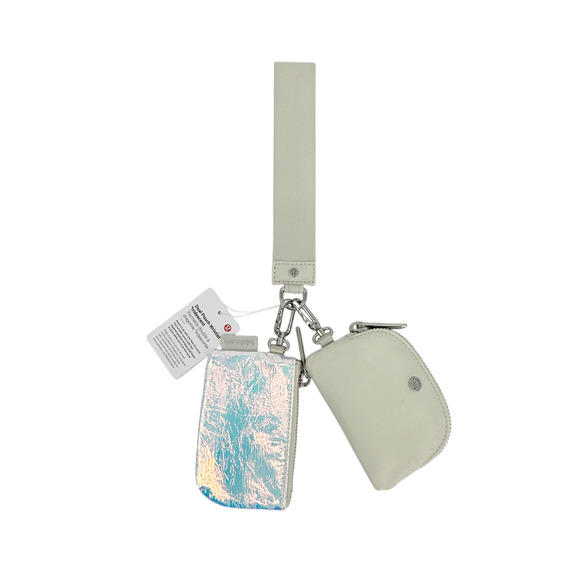 LULULEMON Dual Pouch Wristlet Iridescent - Picture 1 of 7